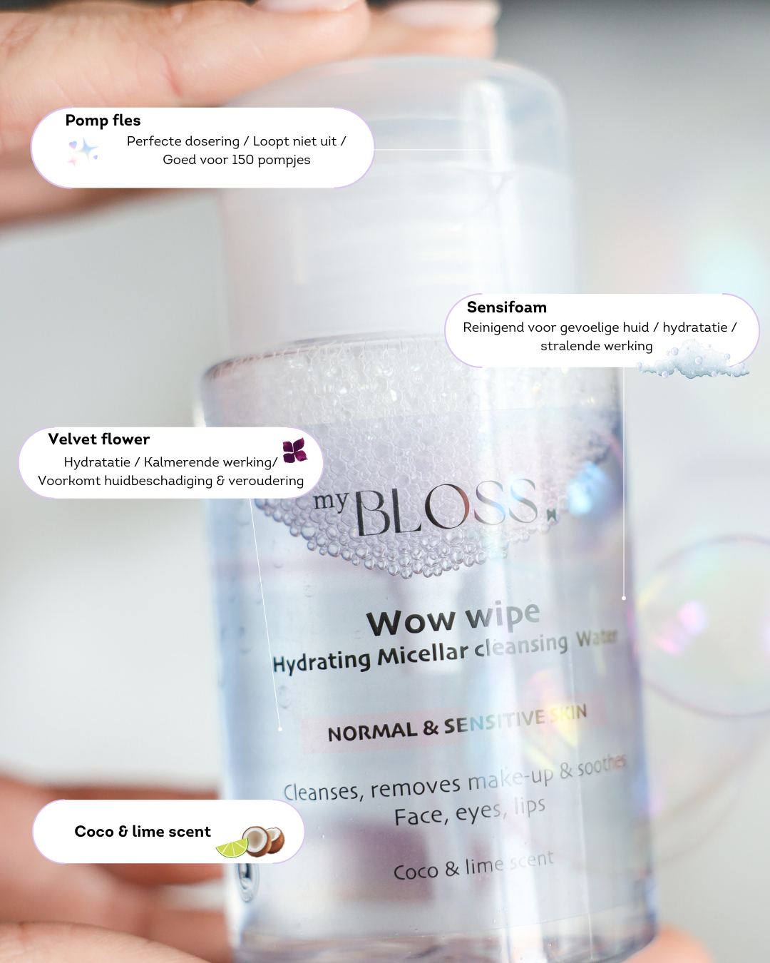 Wow wipe micellar water